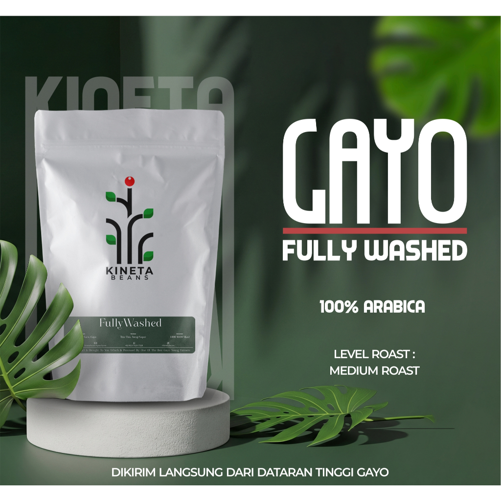 

KOKPI ARABIKA GAYO - FULLY WASSHED