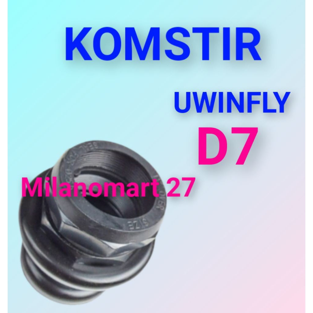 komstir uwinfly D7 kones headset sepeda listrik uwinfly d7