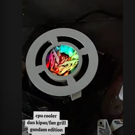 CPU COOLER COVER FOR AMD RYZEN STOCK FAN