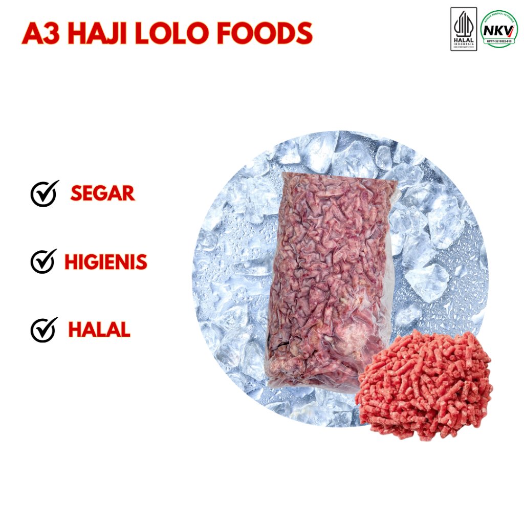 

Daging Sapi Giling 1kg P