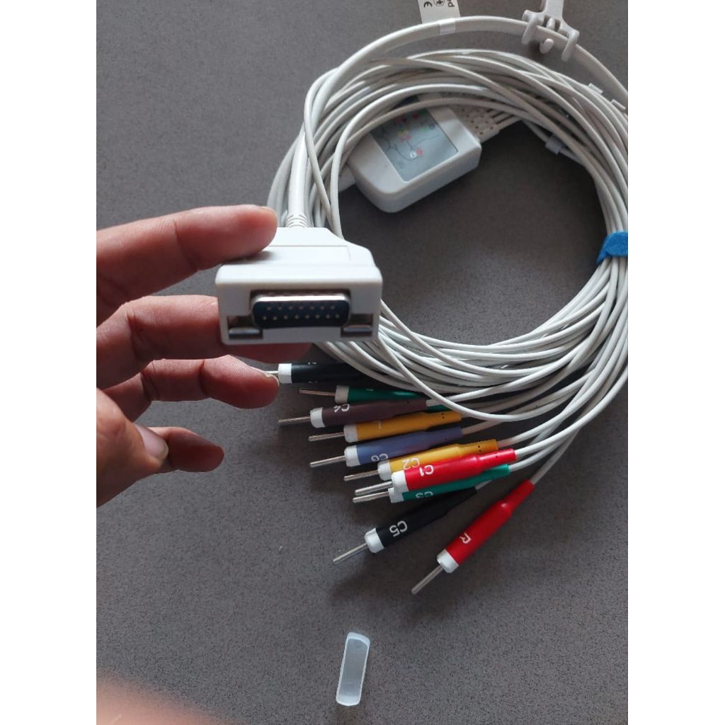 Kabel ECG Compatible untuk Fukuda Cardisuny