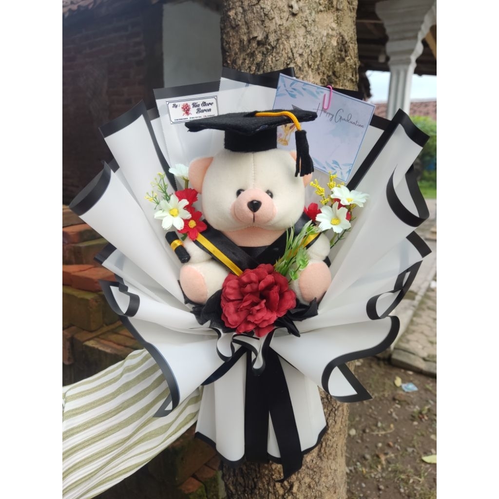 

buket boneka wisuda