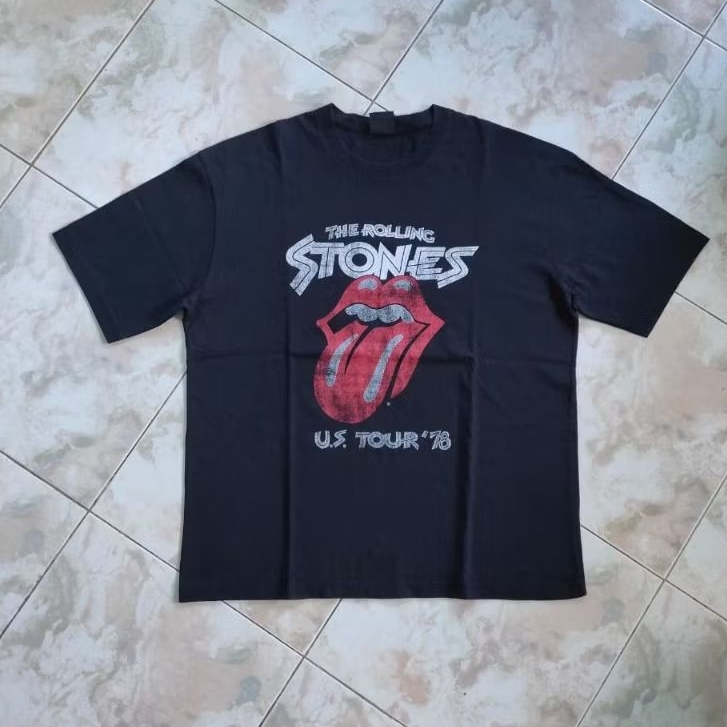 Kaos Band The Rolling Stones US Tour '78 x Topten10