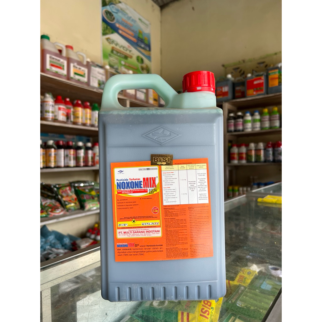 Herbisida Noxone Mix 255 SL (5 Liter) | Herbisida Kontak dan Sistemik Pengendali Gulma