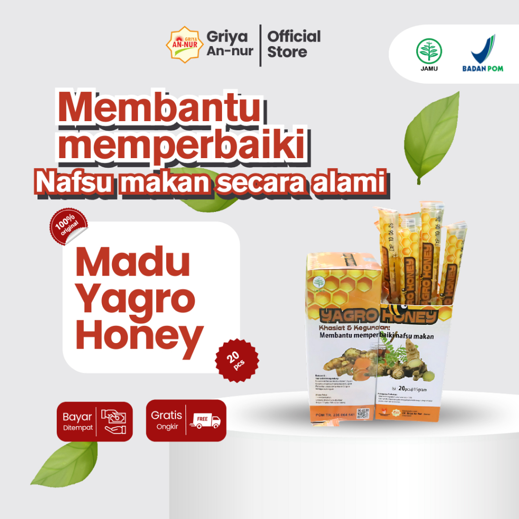 

Griya Annur - Yagro Honey Menambah Nafsu Makan