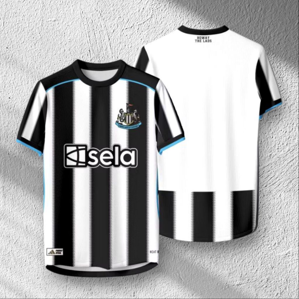 JERSEY NEWCASTLE UNITED TERBARU 2025/2026 GRATIS NIKNAME. KAOS BOLA