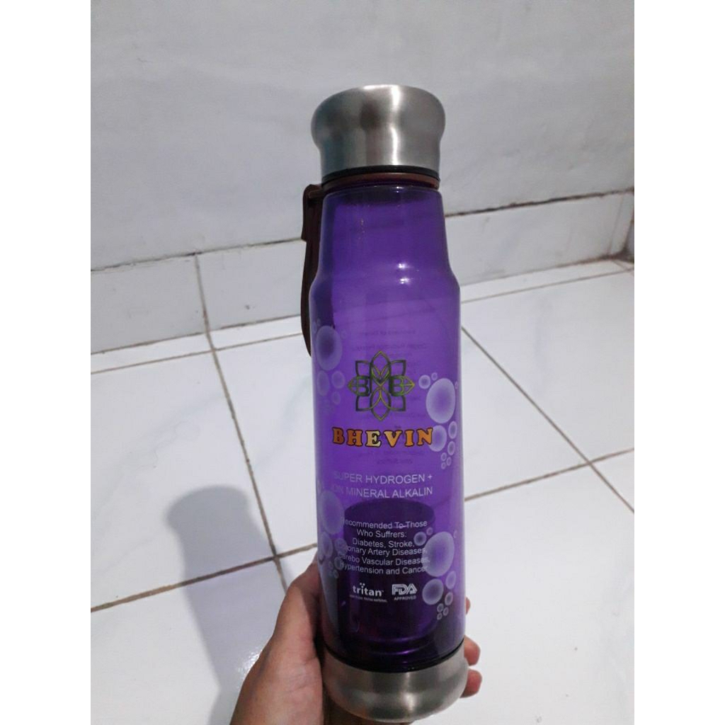 Botol Bhevin Super Hidrogen Ion Mineral Alkaline