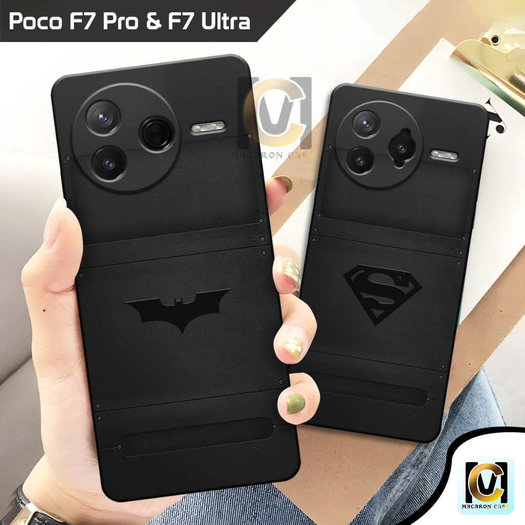Case Poco F7 Pro 5G & Poco F7 Ultra 5G Terbaru 2025 Motif Black | SoftCase HP Poco F7 Pro 5G & Poco 