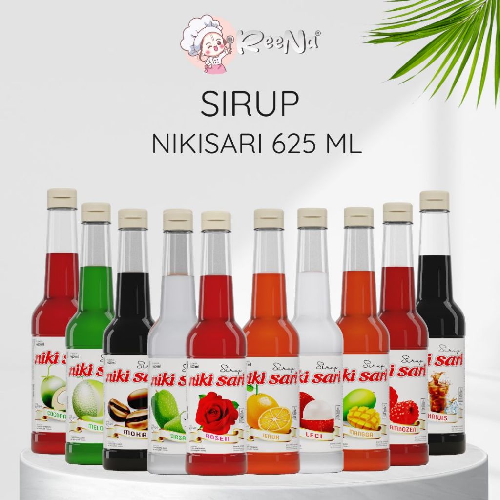 

Sirup Nikisari Botol Plastik PET 625 ml – 11 Varian Rasa