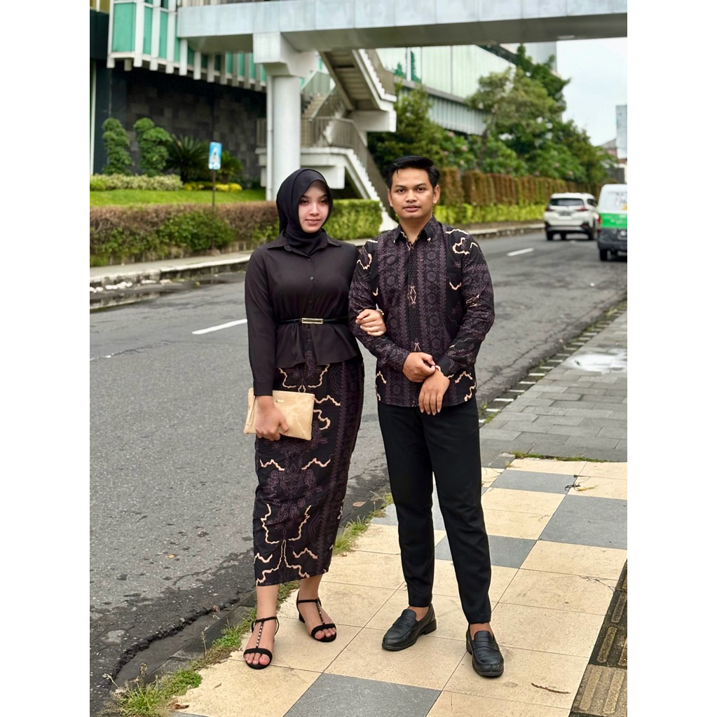 COUPLE SET DEWANGGA UNGU KAMANIA BATIK