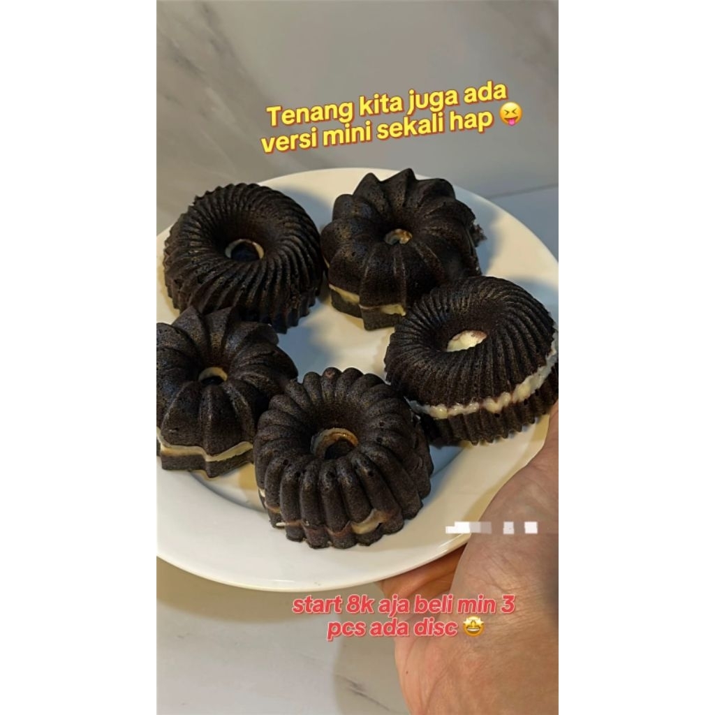 

BOLU KETAN KEJU LUMER MINI ISI 3