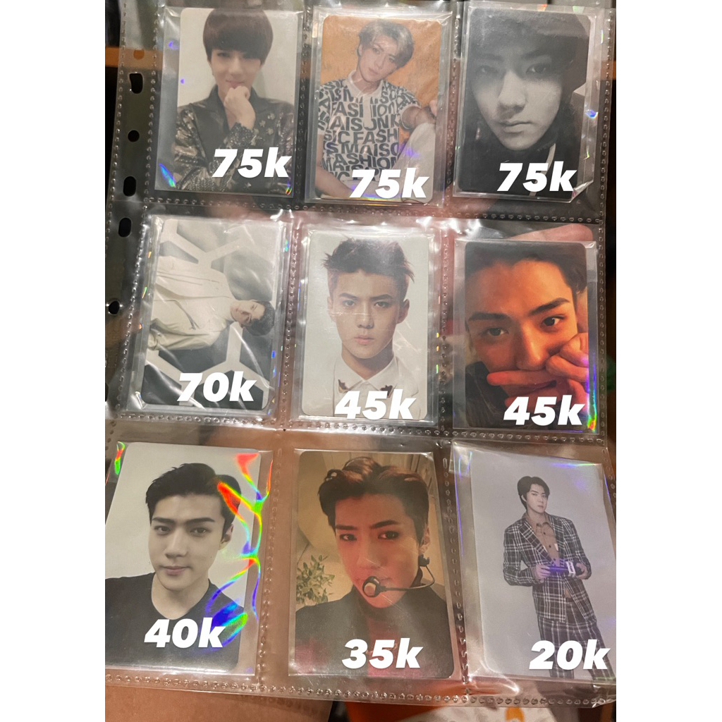 OFFICIAL PHOTOCARD SEHUN EXO