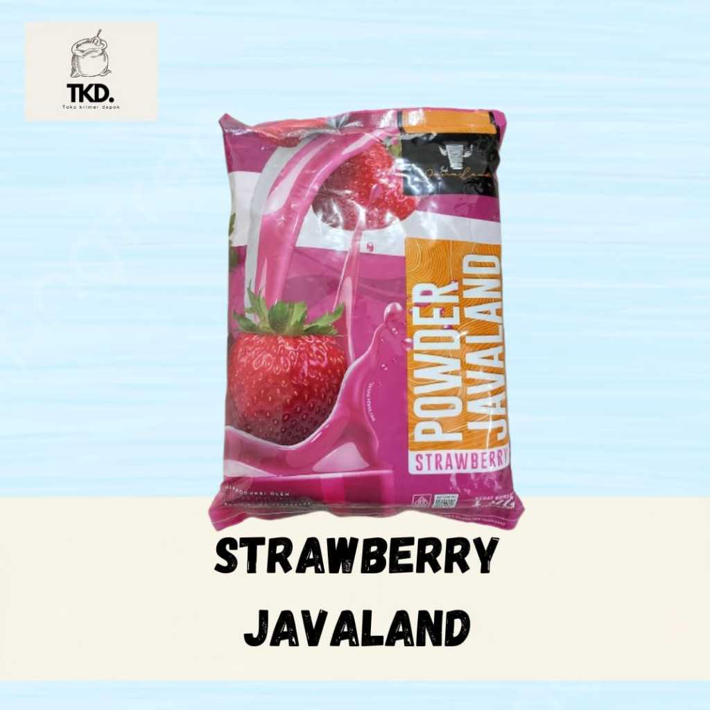 

Bubuk Minuman Strawberry Original Javaland 1kg