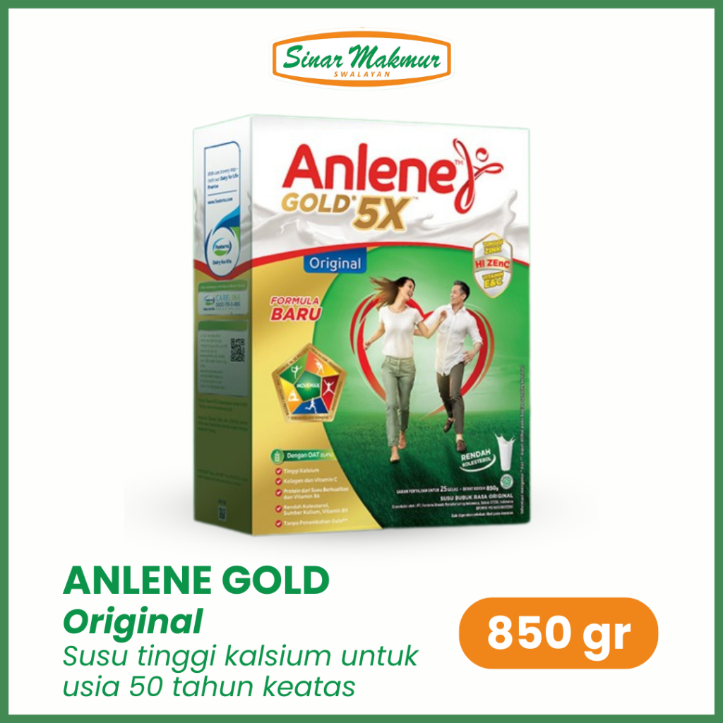 

Anlene Gold Kardus 850gr Original/Coklat/Vanilla