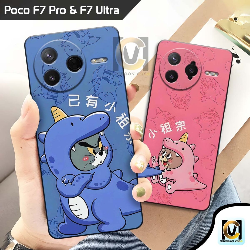Case Poco F7 Pro 5G & Poco F7 Ultra 5G Terbaru 2025 Motif Kartun Tom | SoftCase HP Poco F7 Pro 5G & 