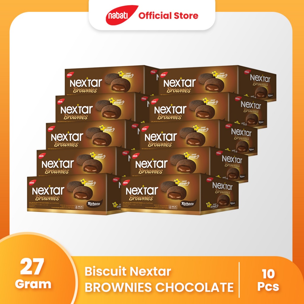 

[Bundle] Nextar Brownies Choco 27g x 10gr (x10)