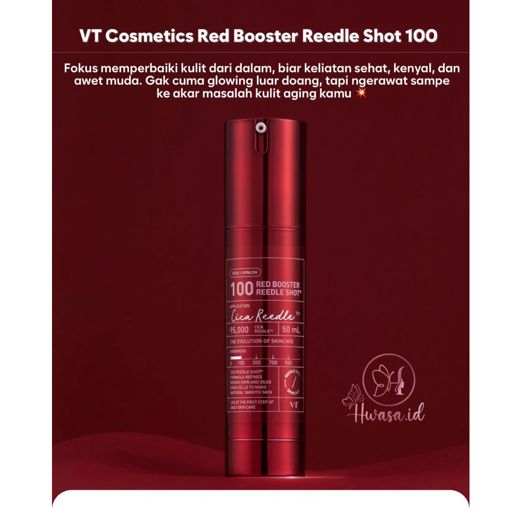 VT Cosmetics Red Booster Reedle Shot 100