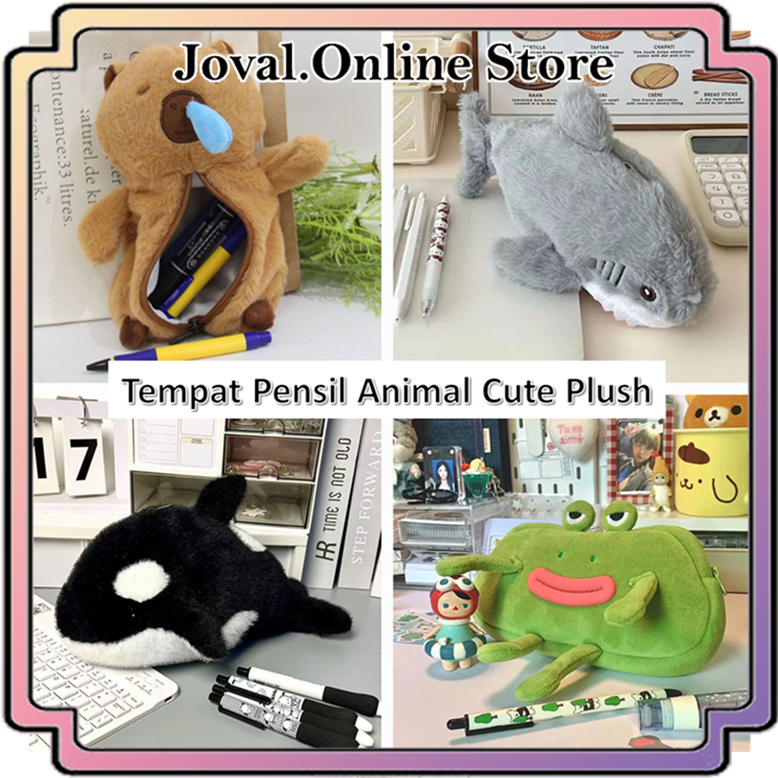 

TEMPAT PENSIL BONEKA ANIMAL BULU PLUSH / PENCIL CASE CUTE ANIMAL PLUSH