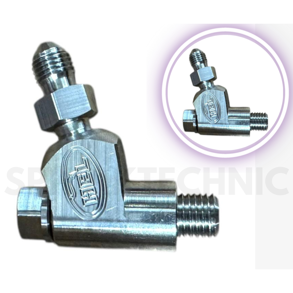 Connector Selang Rem Stainless 45 90 Derajat Baut Nepel Drat Kasar HL Premium Quality