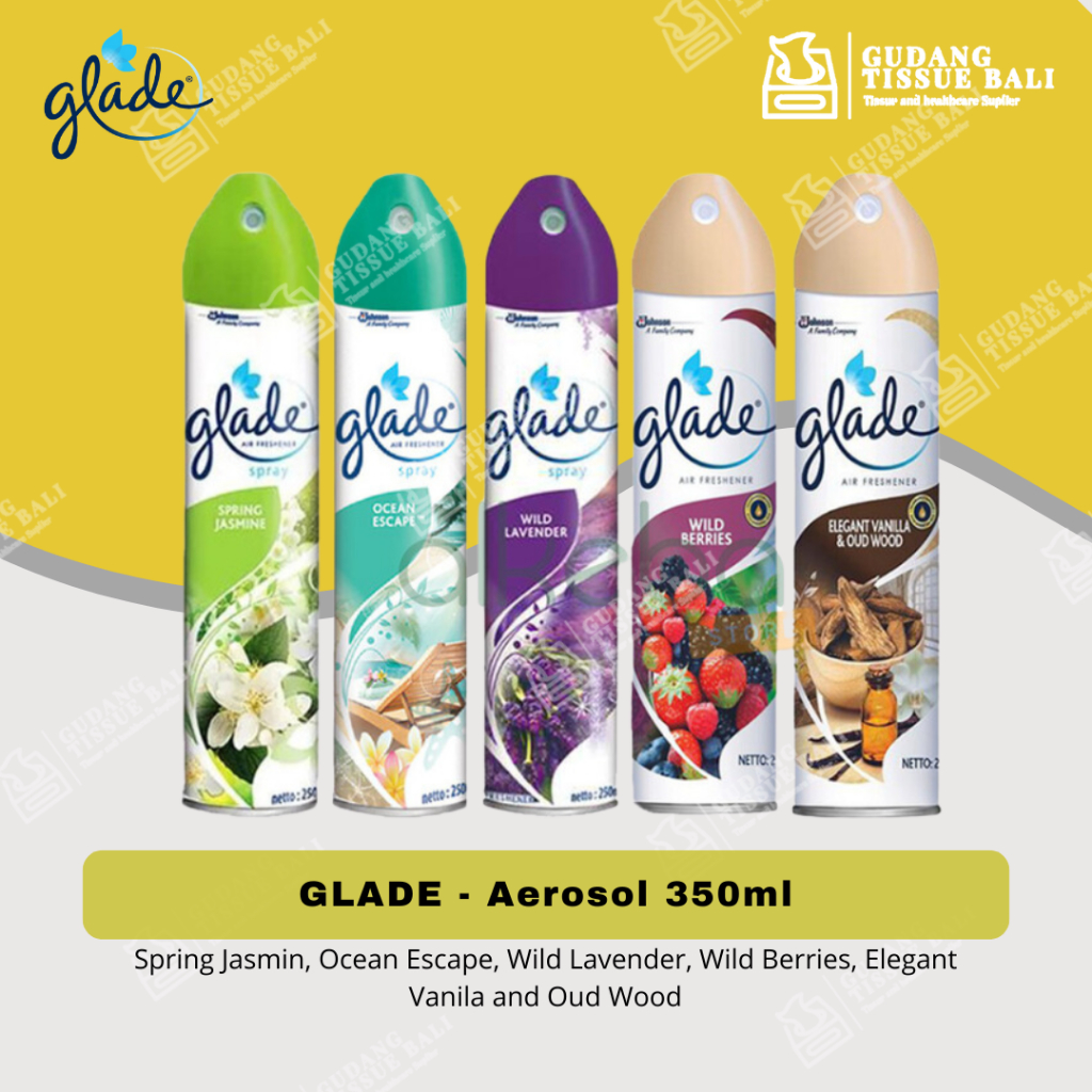 Glade Aerosol - Pengharum Ruangan Spray 350ml