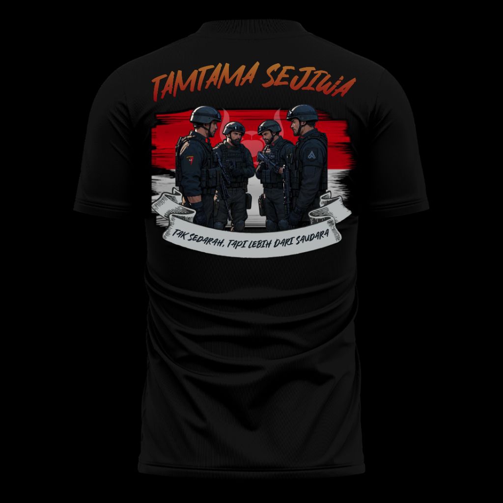 kaos dryfit /kaos dalam brimob/kaos dalam polri/ tamtama sejiwa/ kaos brimob