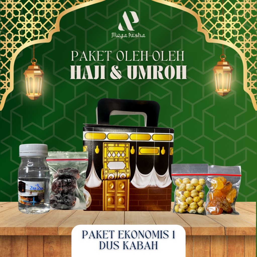 

Paket Oleh-oleh haji | Paket Ekonomis | Dus Kabah - Megapasha Store