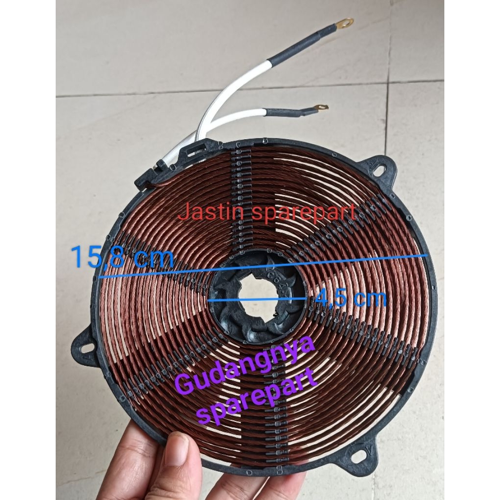 KUMPARAN PEMANAS  KOMPOR LISTRIK TERMAL/ ELEMEN KOMPOR LISTRIK