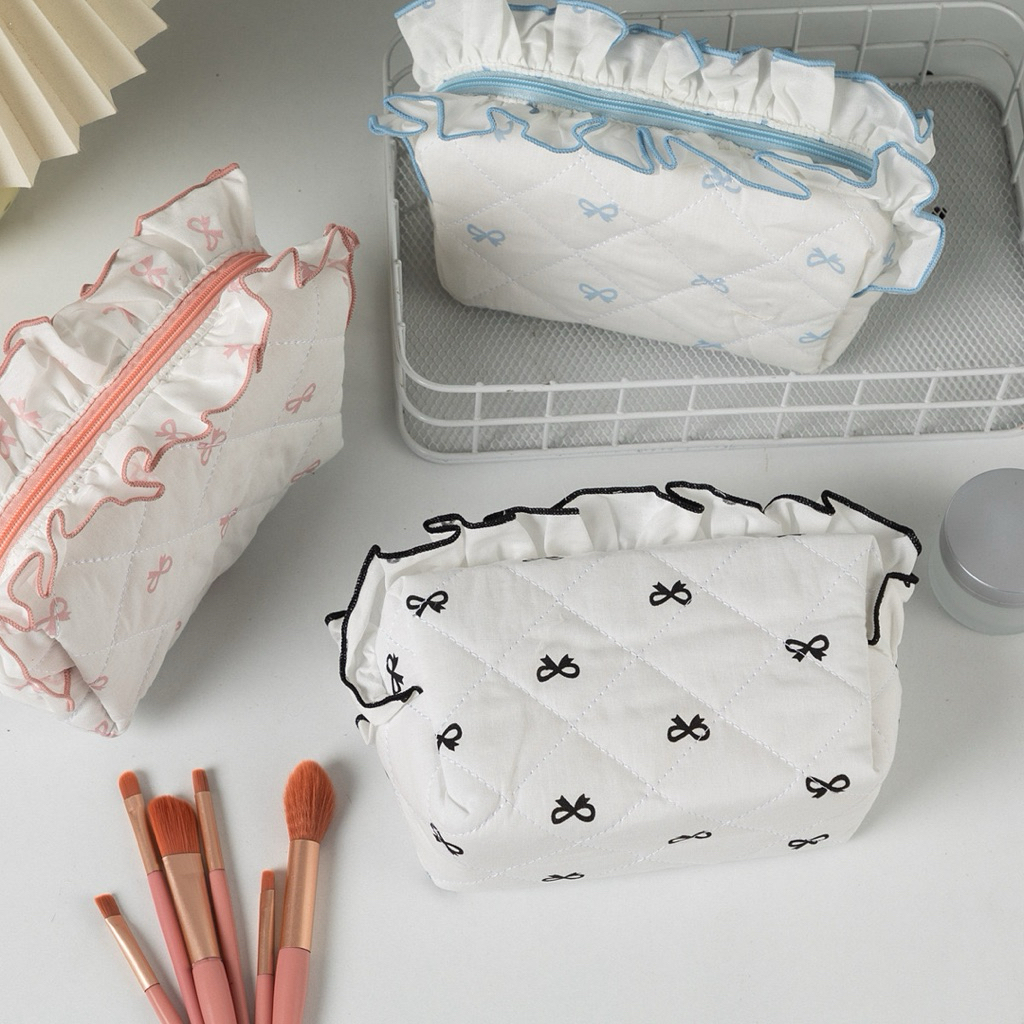 

Mia Tempat Pencil Pensil Pouch Makeup Serbaguna Traveling Lucu Korea Aesthetic