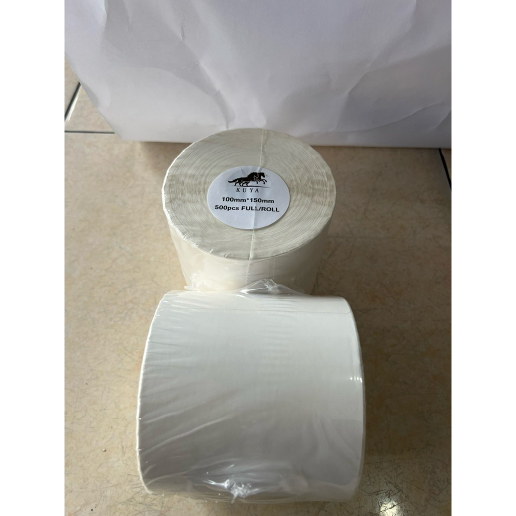 

Kertas Thermal Kuya (Roll) 100x150x500 Best Quality