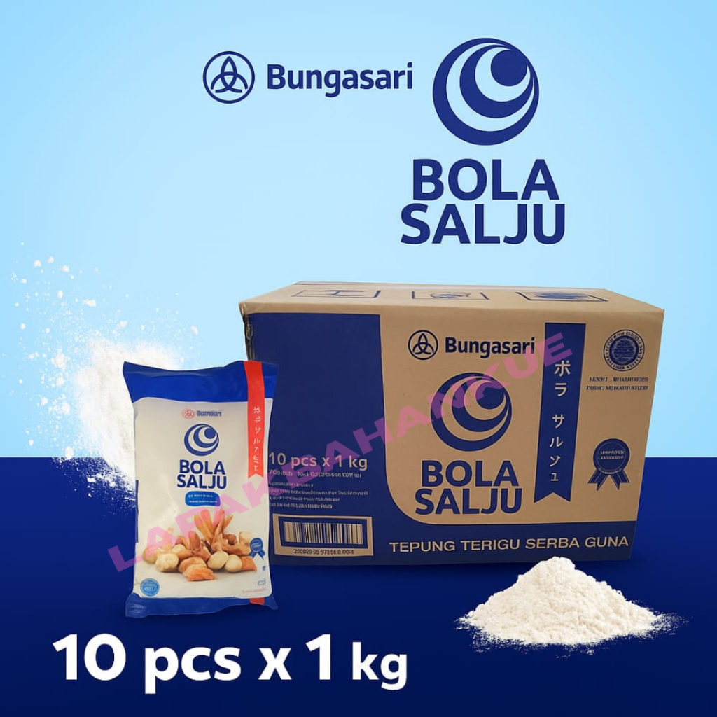 

Tepung Terigu Bola Salju 1 Karton isi 10pcs