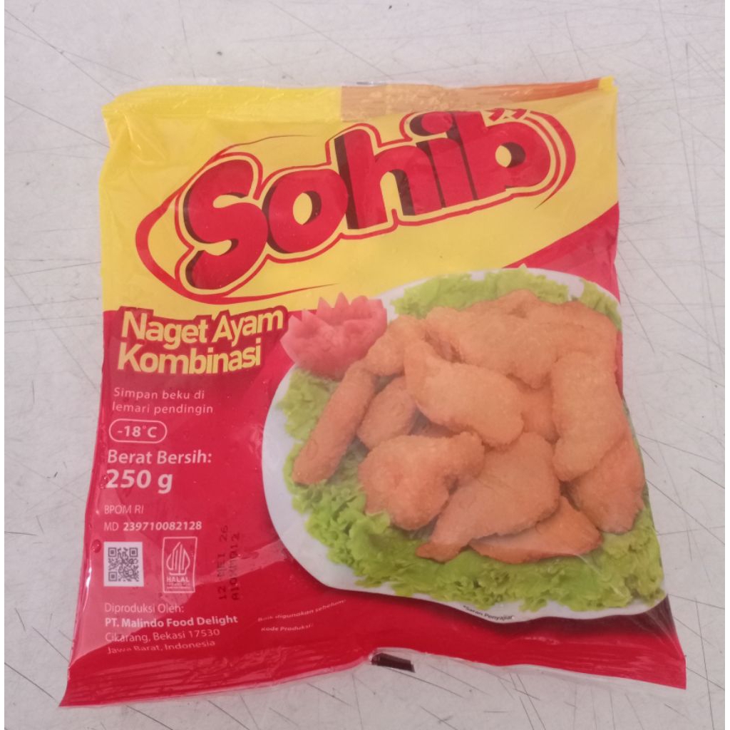 

Nugget Ayam Sohib 250 gram
