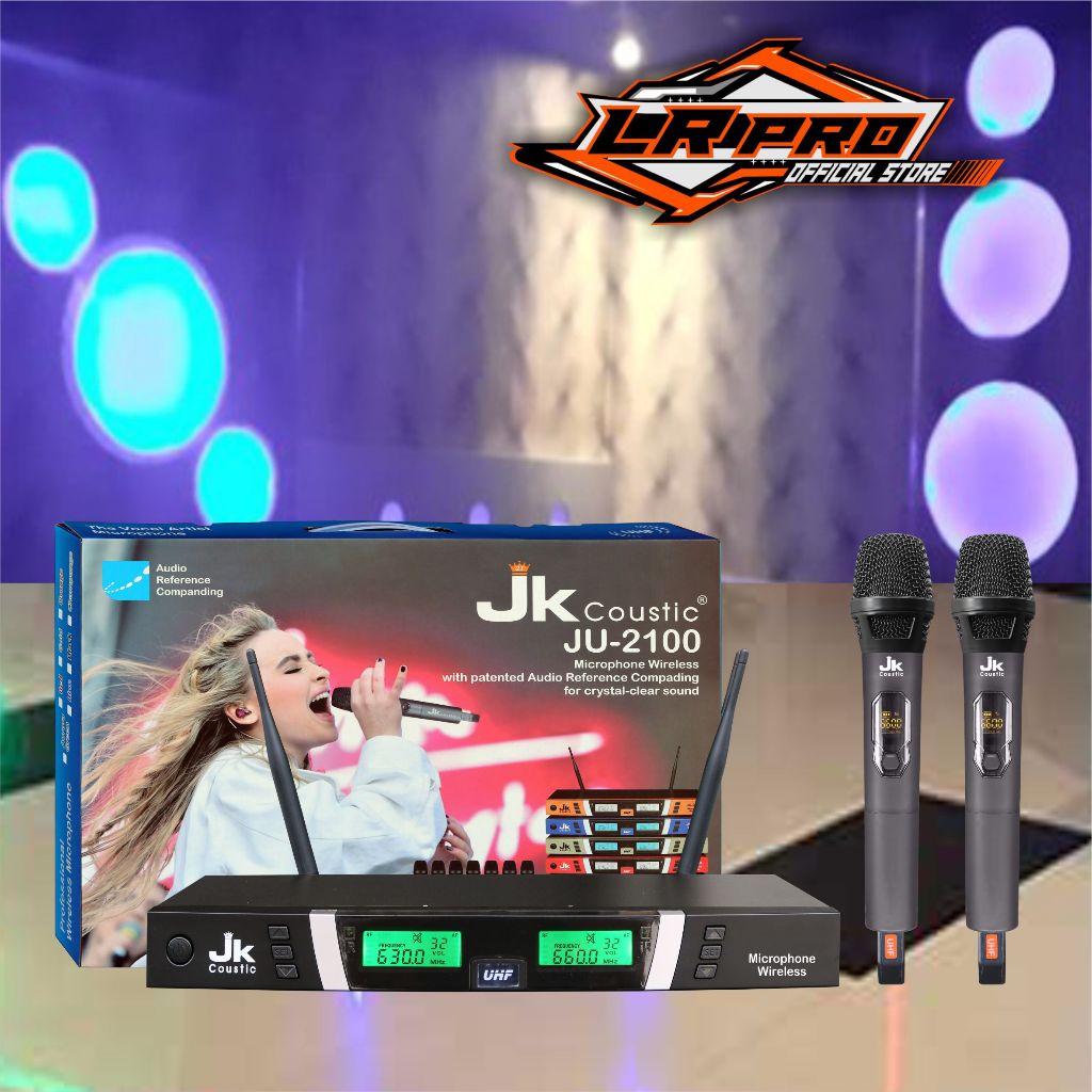 Microphone Wireless UHF Jk coustic JU 2100
