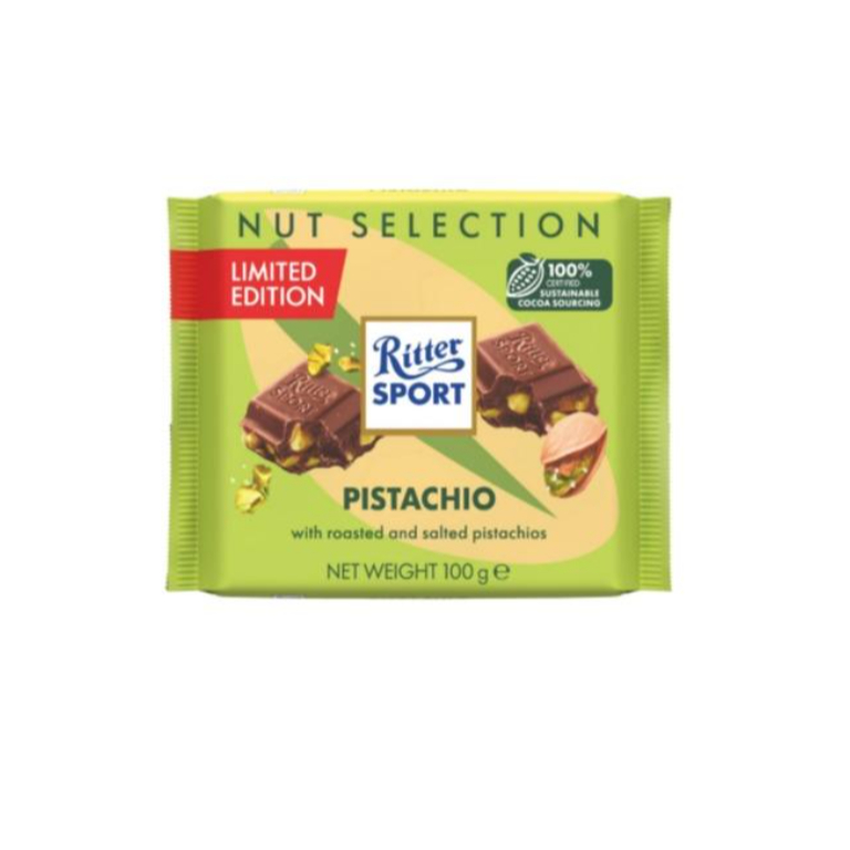 

Ritter Sport Nut Selection Pistachio Limited Edition