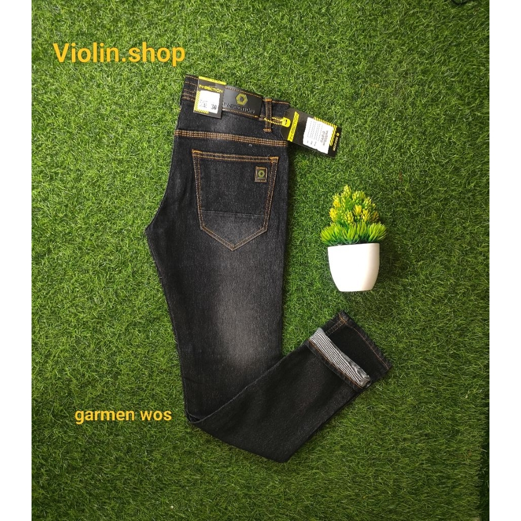 Celana jeans panjang pria / celan jeans slimfit pria / jeans celan pensil pria