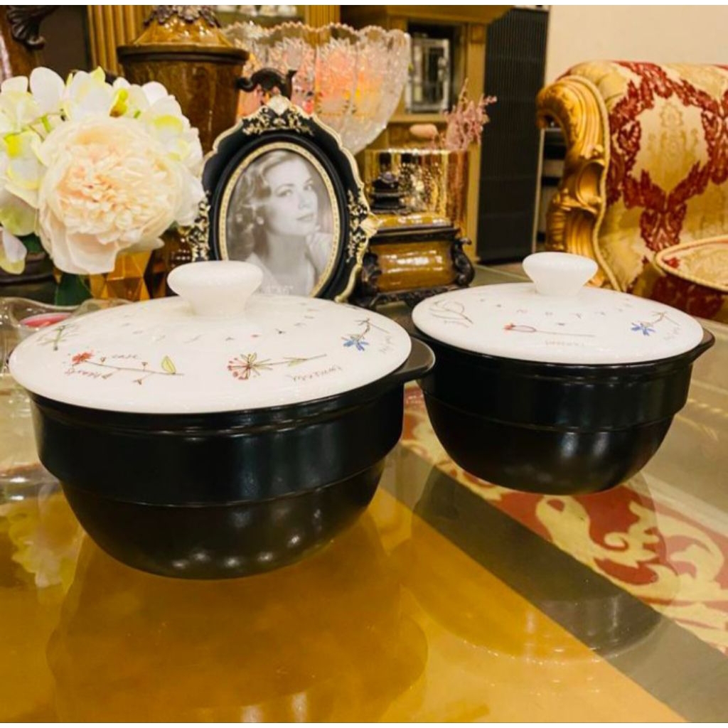 Cook Bowl Saint James Rachel Baker Meadow Flower Casserole