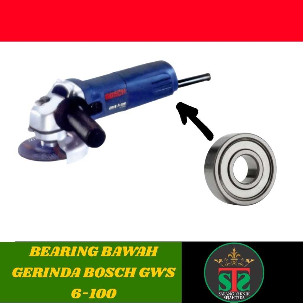 Bearing Angker Gerinda Bearing Angker Bawah Mesin Gerinda Bosch Gws 6 100