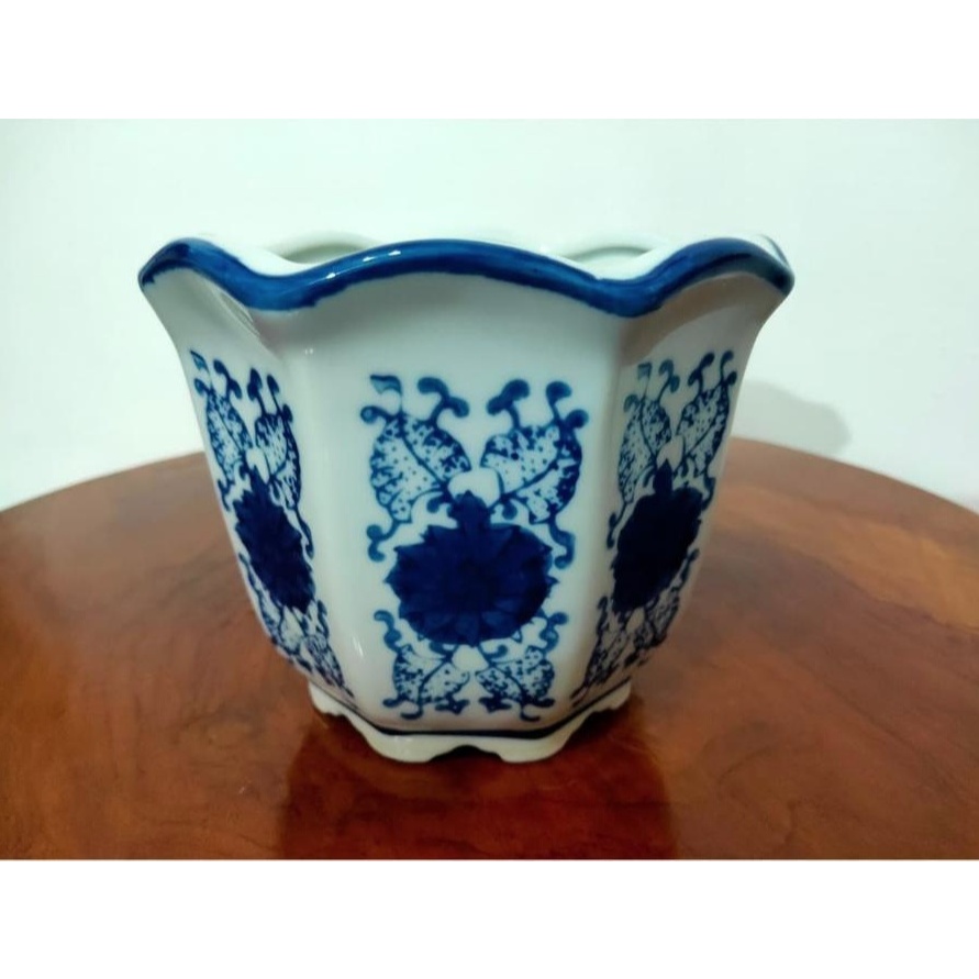 Pot Bunga Keramik Cina Size M