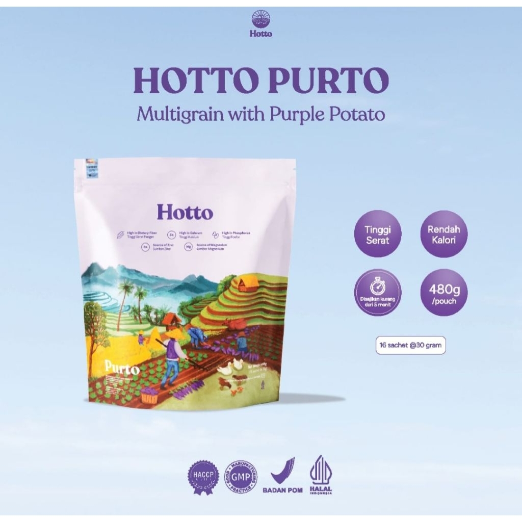 

Hotto Purto Multigrain with Purple Potato