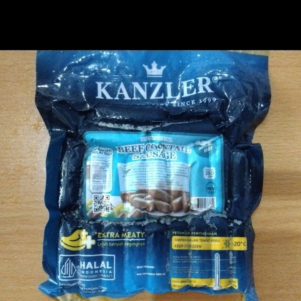 

KZ sosis coctail 250g