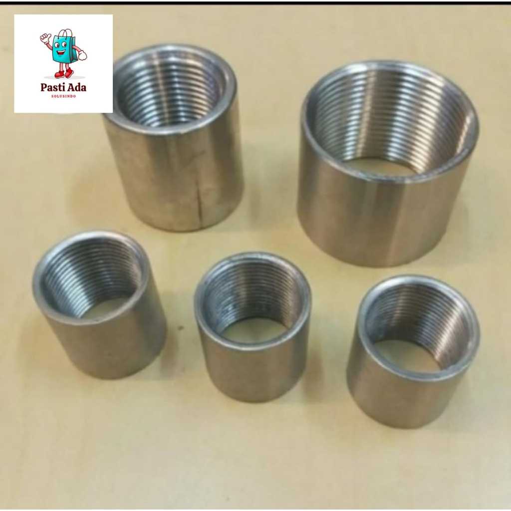 SOCKET Drat Pipa Stainless 3/4" inch SS304