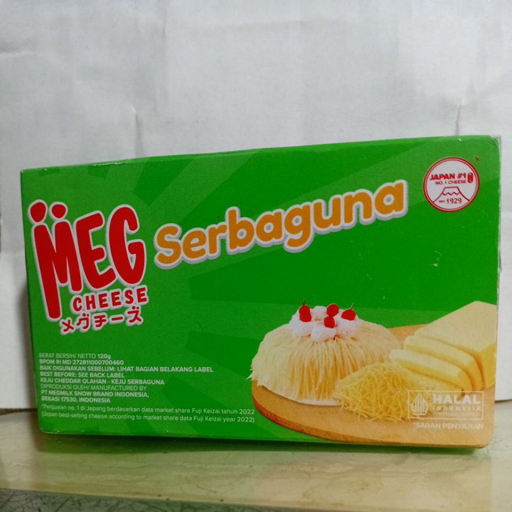 

MEG CHEESE SERBAGUNA 120 GRAM
