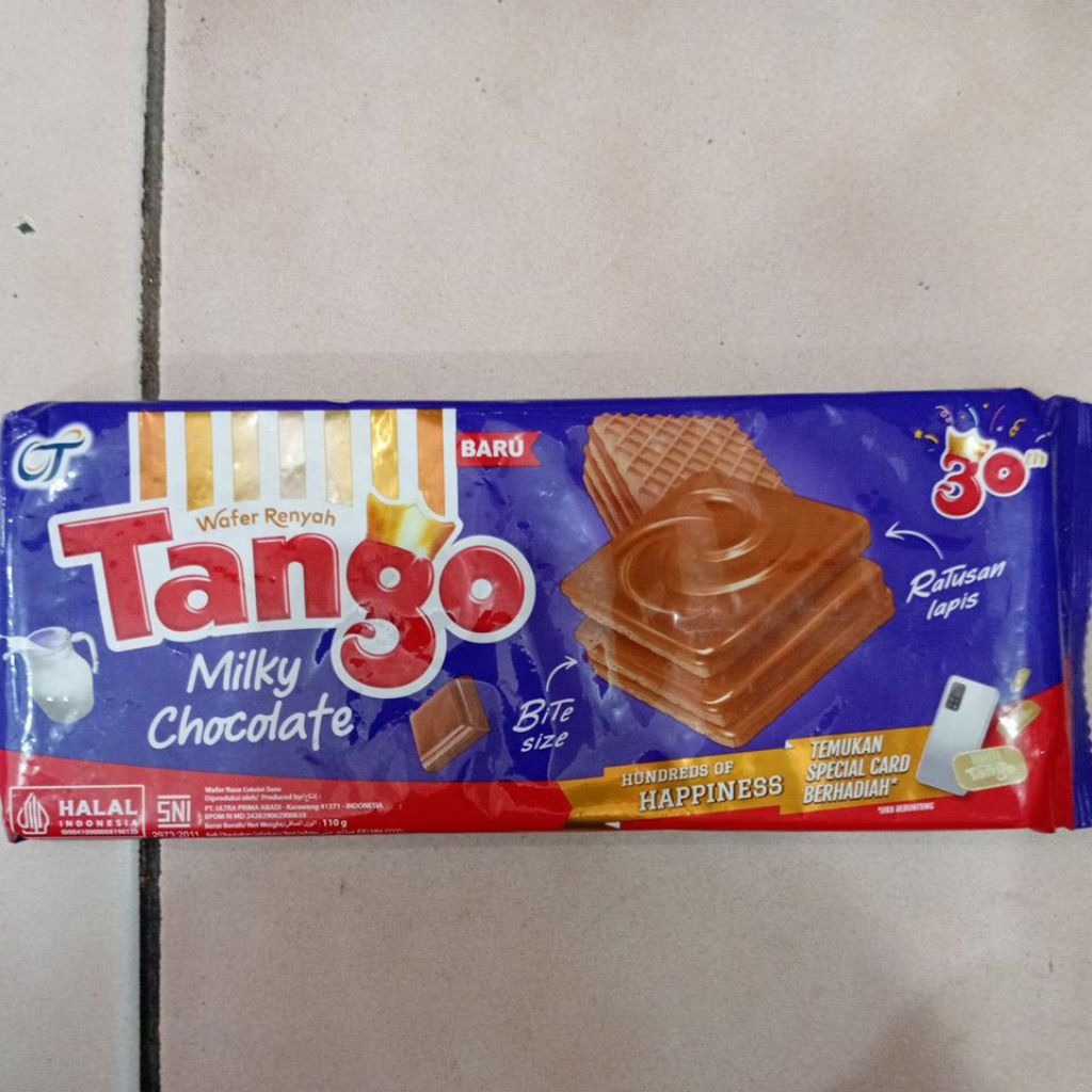 

Tango Milky Chocolate 110gr 1 Bungkus