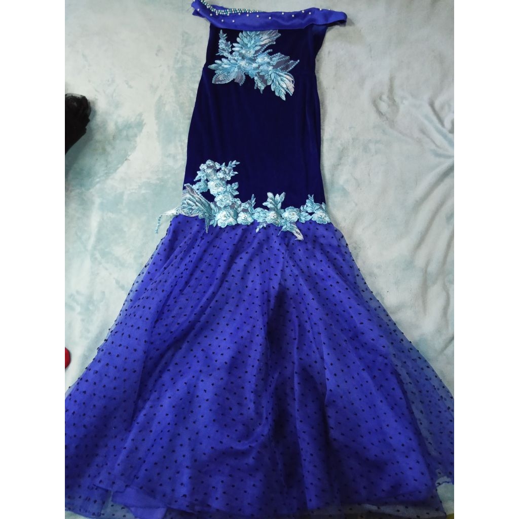 preloved dress panjang duyung