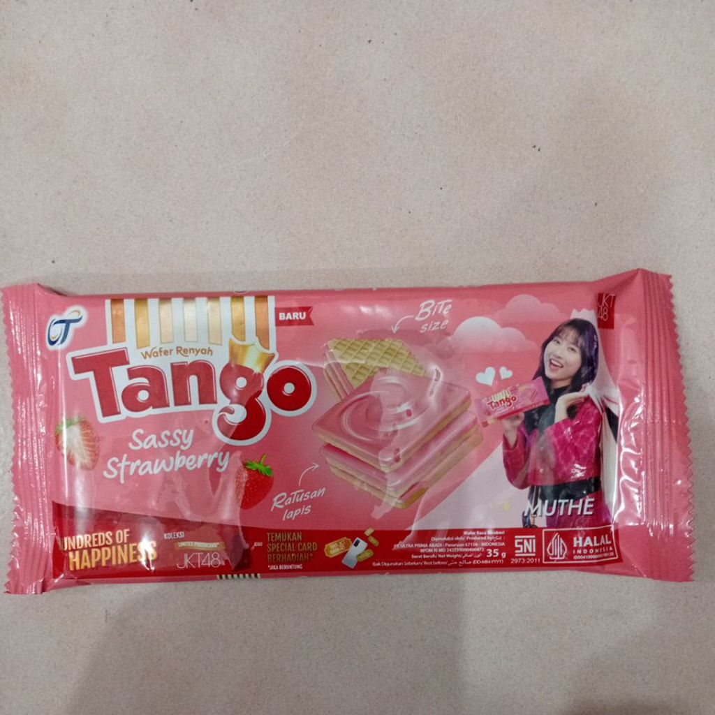 

Tango Sassy Strawberry 35gr 1 Bungkus
