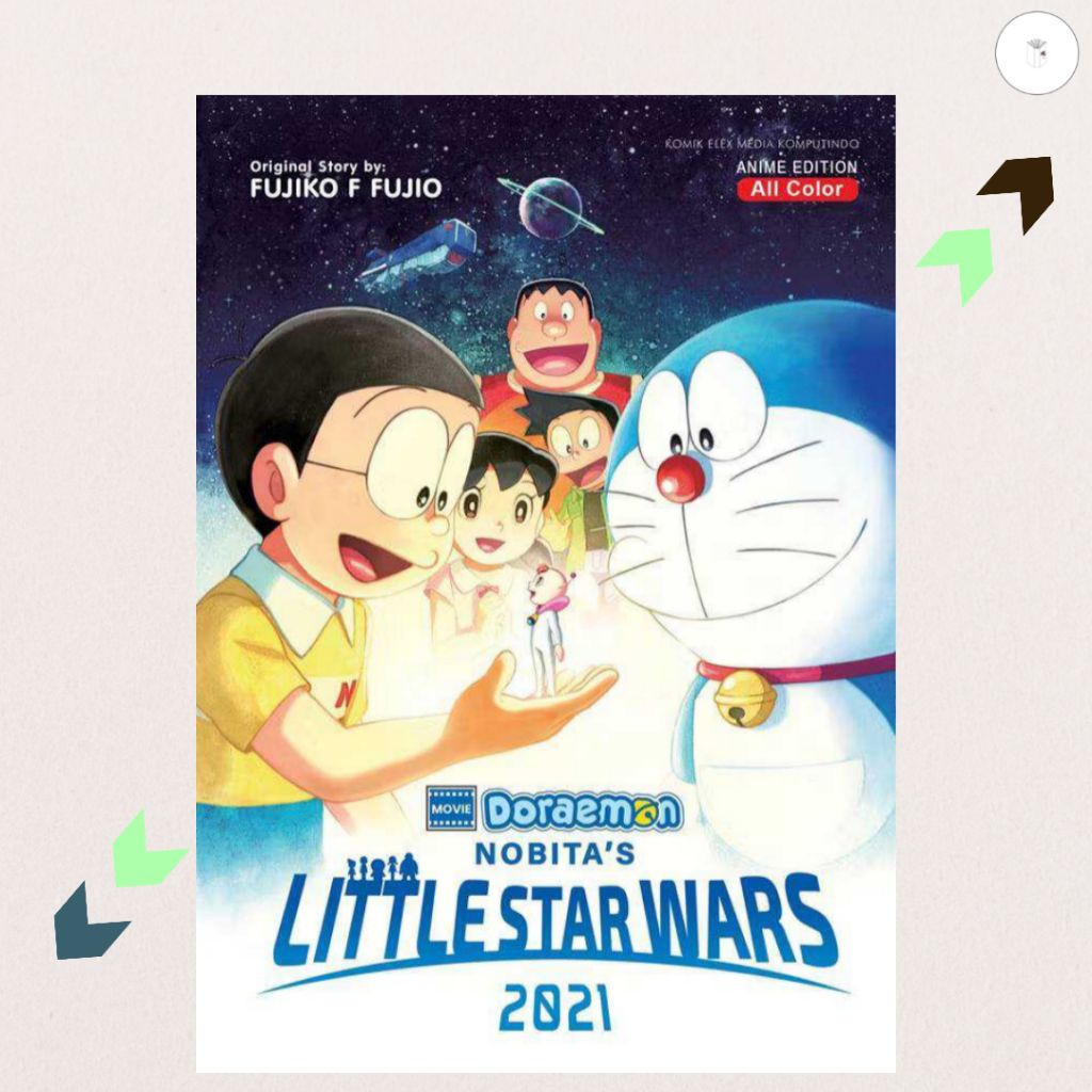 Buku Komik Movie Doraemon: Nobita's  Little Star Wars - Fujiko F. Fujio