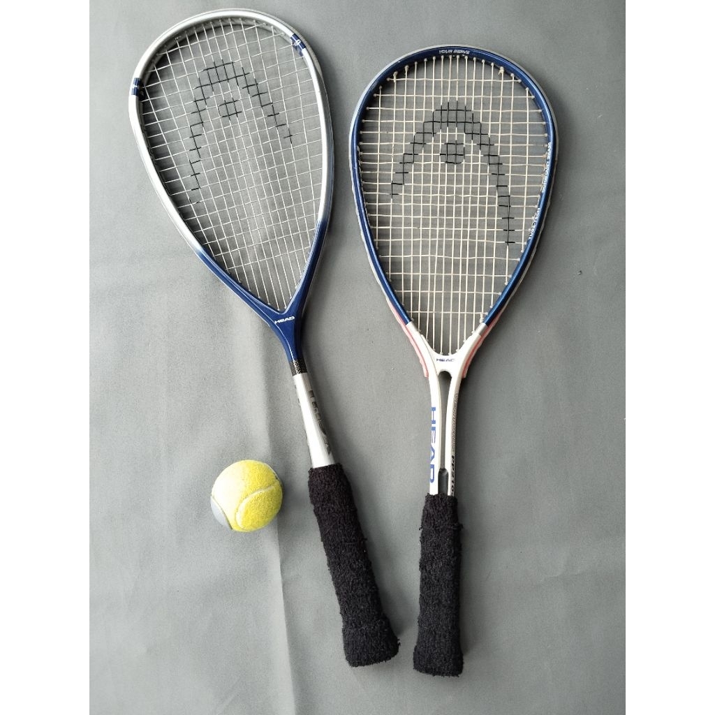 Raket Squash head second mulus langka murah