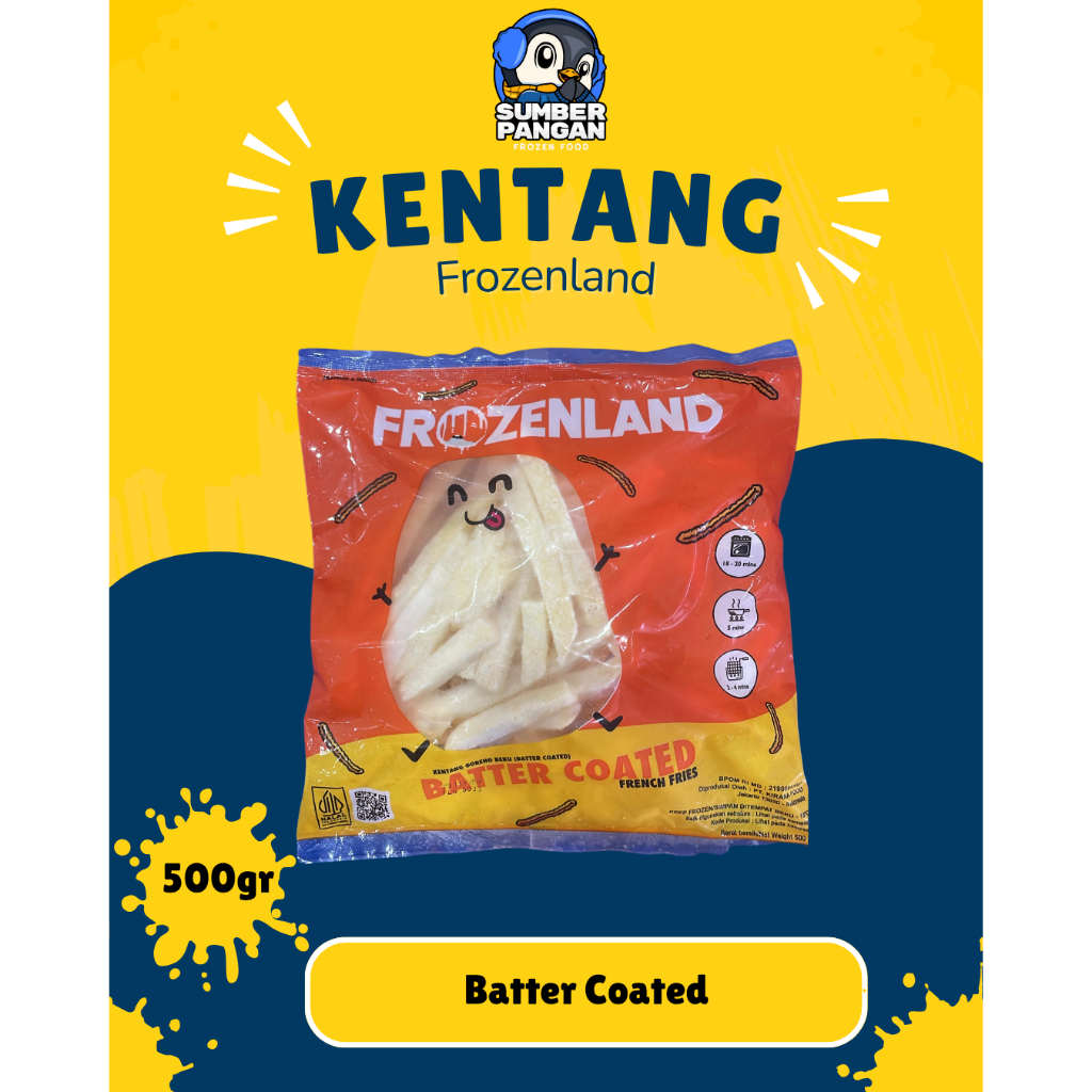 

Frozenland kentang 500 gr