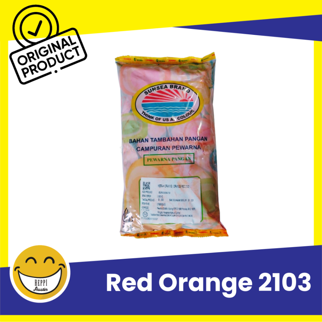 

Pewarna Makanan Orange Red Extra 2103 500GRAM
