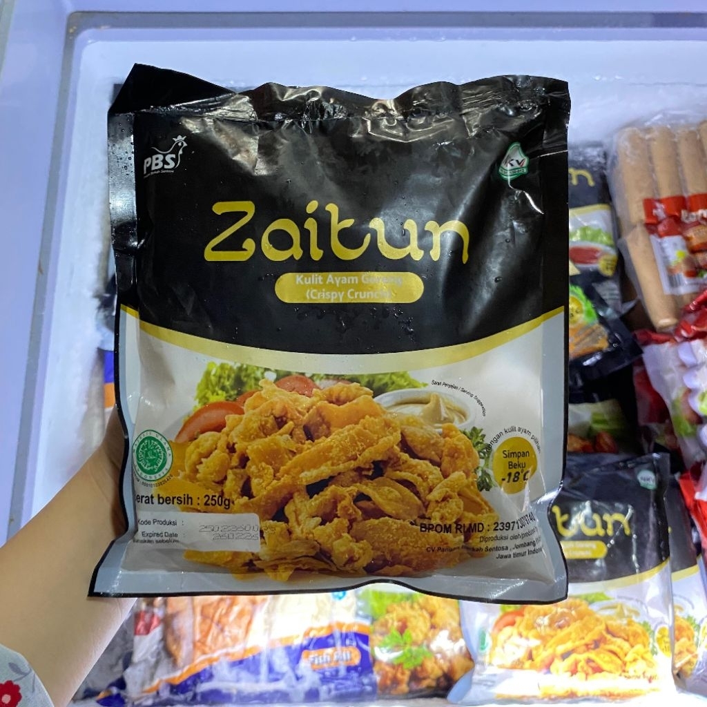 

Zaitun Kulit ayam 250gr
