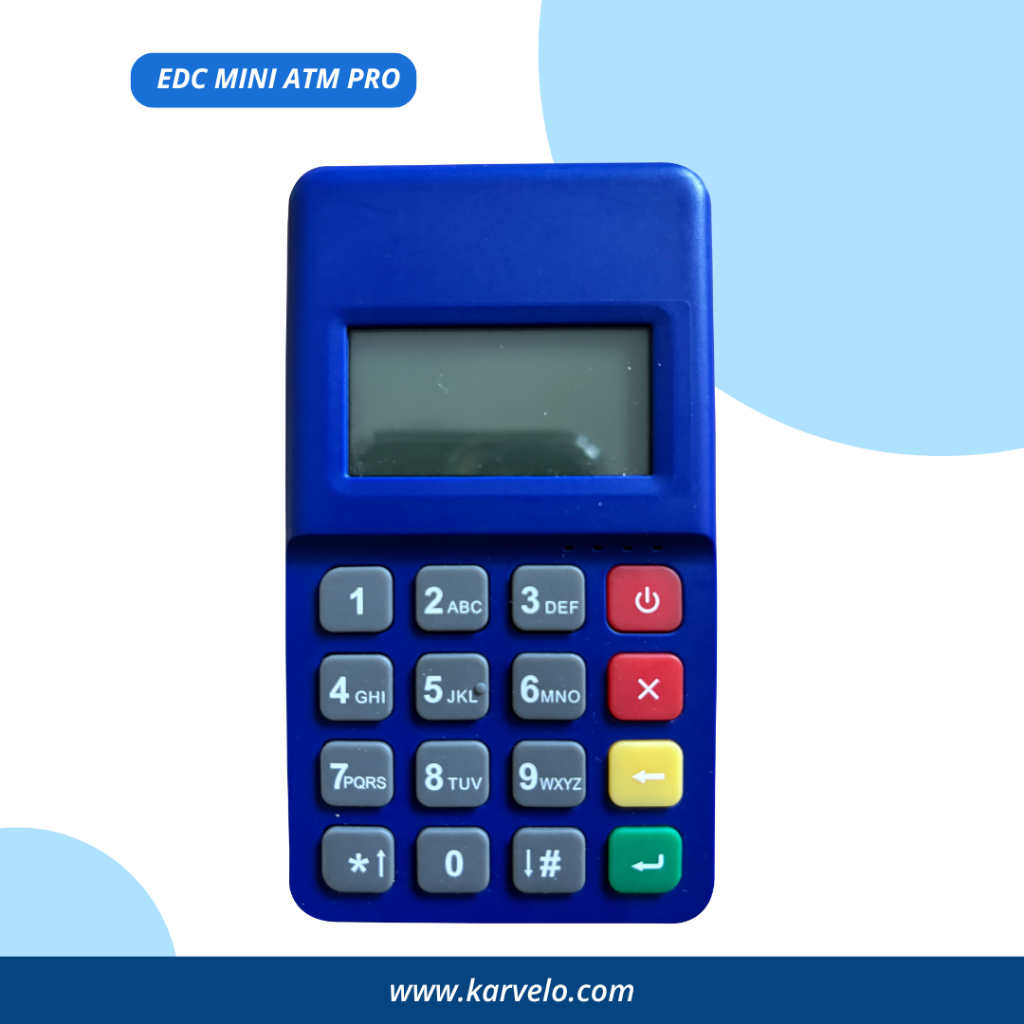 Gratis Spanduk - EDC MINI ATM Tarik Tunai dengan Kartu Atm 99+ Bank Seluruh Indonesia